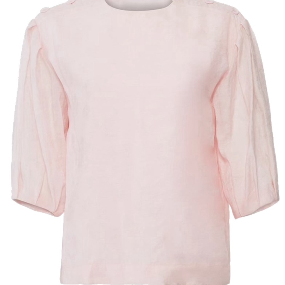 Rebecca Minkoff Light Pink Devin Blouse